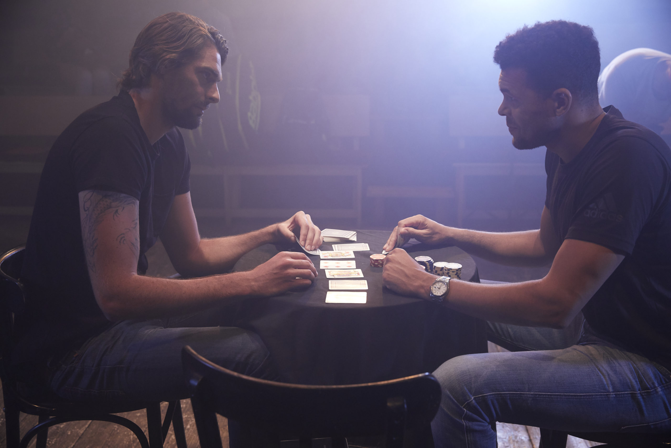 Duel Jo-Wilfried Tsonga et Camille Lacourt