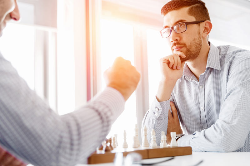 Une partie d’échecs peut durer plusieurs heures